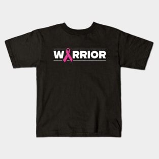 Breast Cancer - Warrior Kids T-Shirt